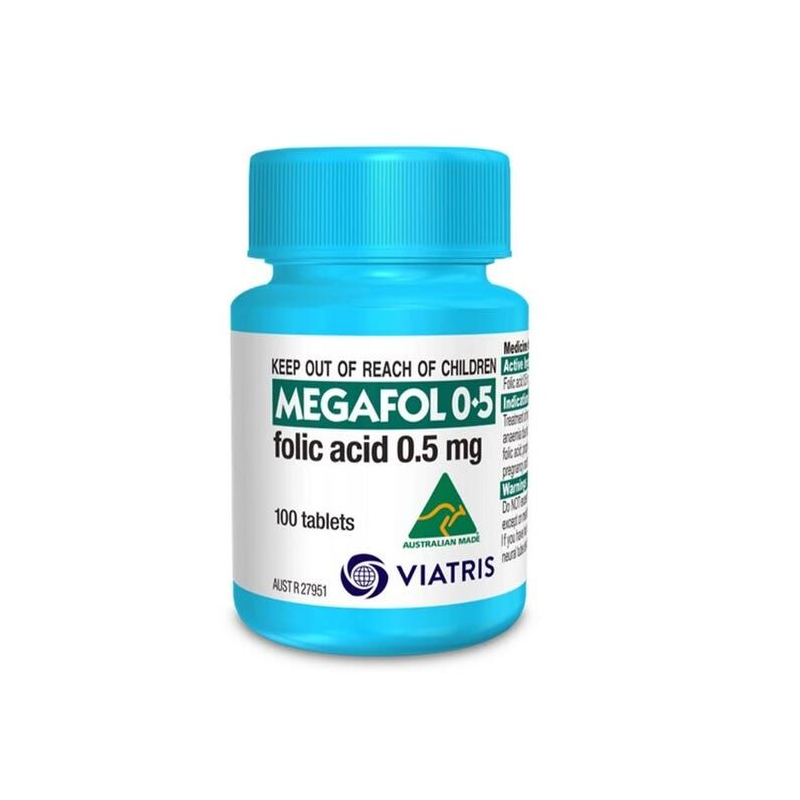Megafol 0.5 mg 100 Tablets