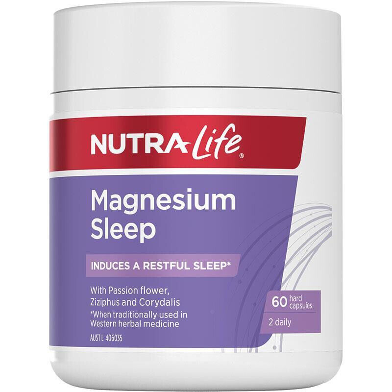 Nutra Life Magnesium Sleep 60 Capsules