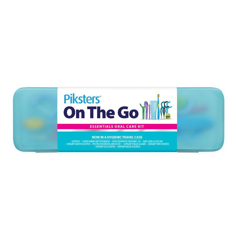 Piksters On The Go Essentials Oral Care Kit Assorted