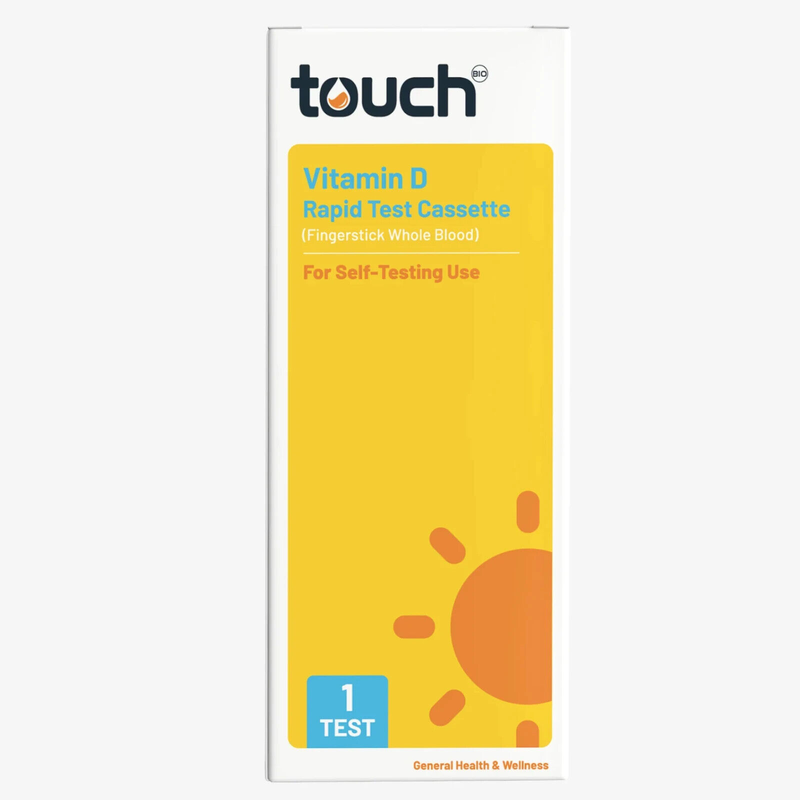 TouchBio Vitamin D Rapid Test Cassette (Whole Blood) For Self Test - 1 Test