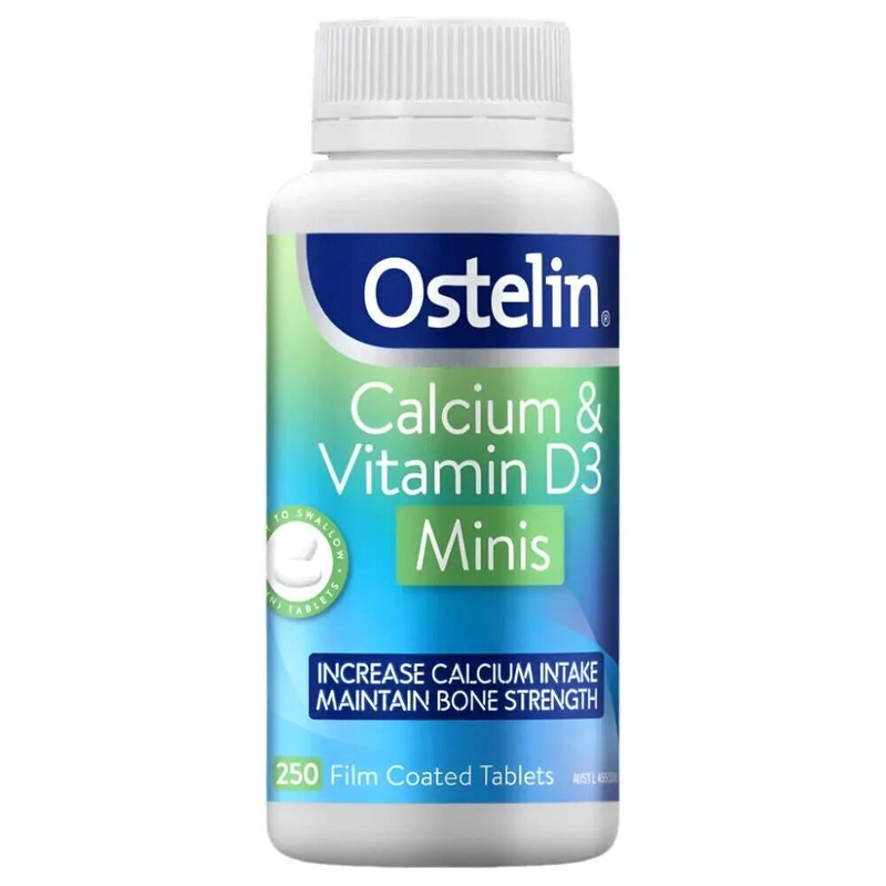 Ostelin Calcium & Vitamin D3 Mini Tablets 250 Tablets
