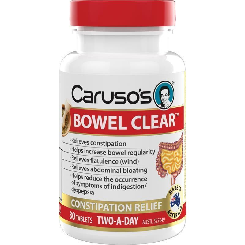 Caruso's Bowel Clear 30 Tablets