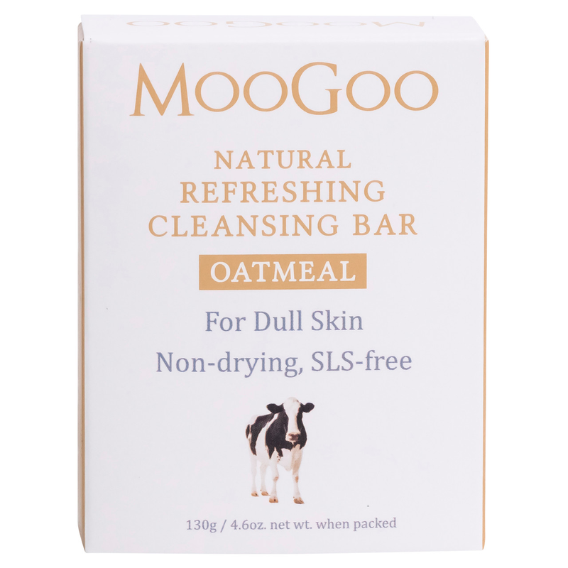 MooGoo Natural Refreshing Cleansing Bar Oatmeal 130g