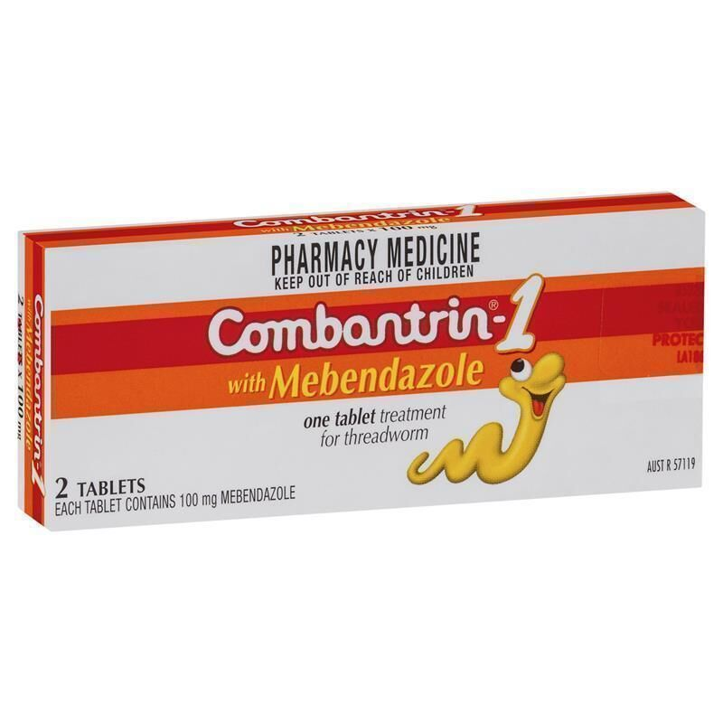 Combantrin-1 Treatment for Threadworm 2 Tablets