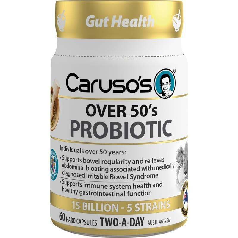 Caruso's Over 50's Probiotic 60 Capsules