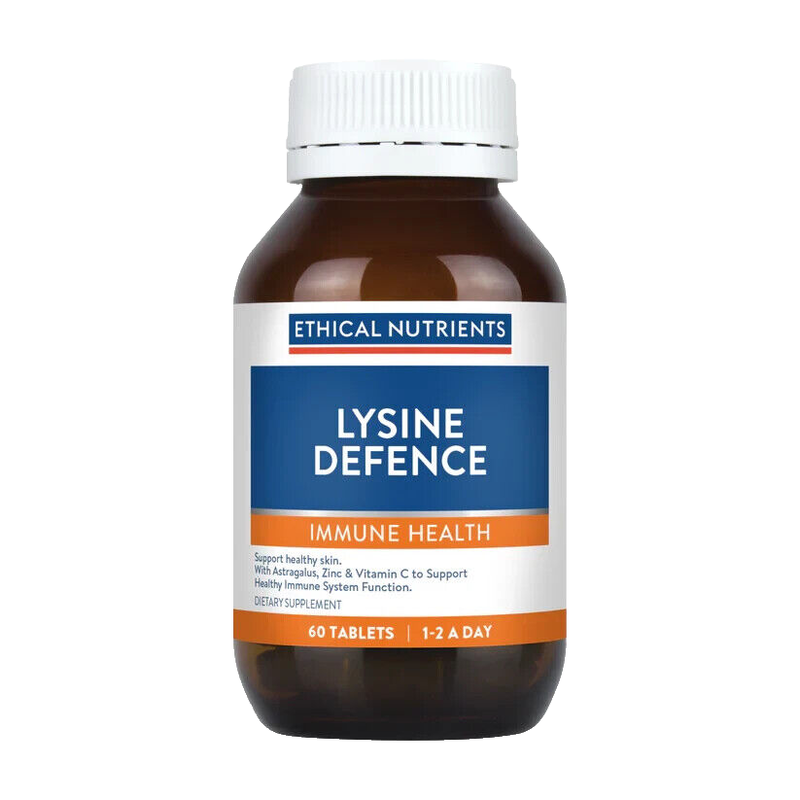 Ethical Nutrients Lysine Defence 60 Tablets
