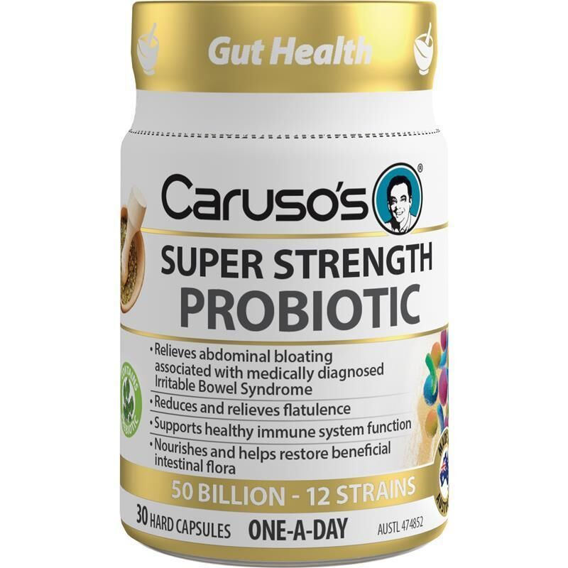 Caruso's Super Strength Probiotic 30 Capsules