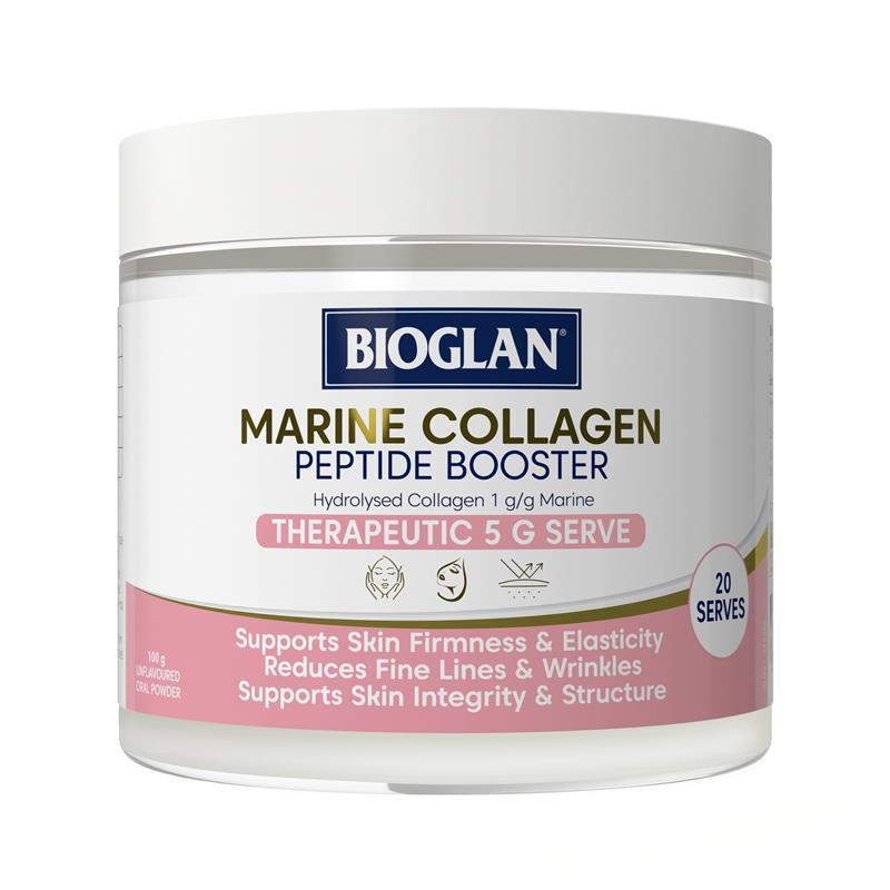 Bioglan Marine Collagen Peptide Booster 100g Powder