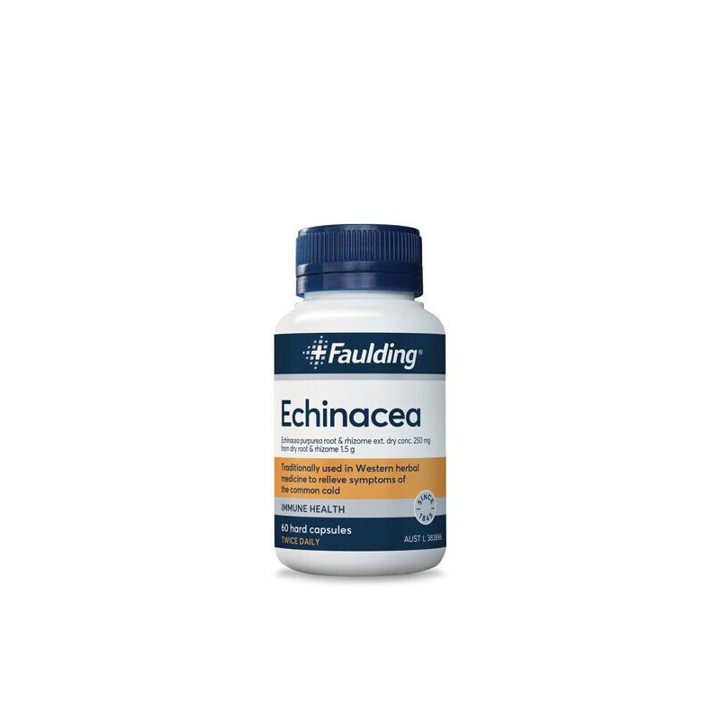 Faulding Echinacea 60 Hard Capsules