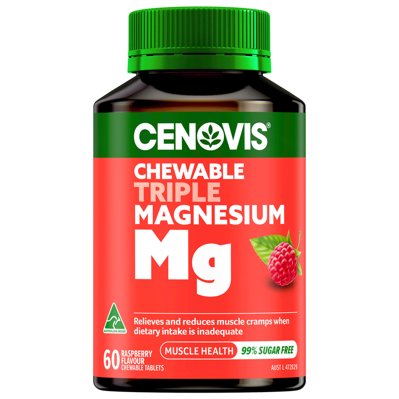 Cenovis Chewable Triple Magnesium 60 Tablets