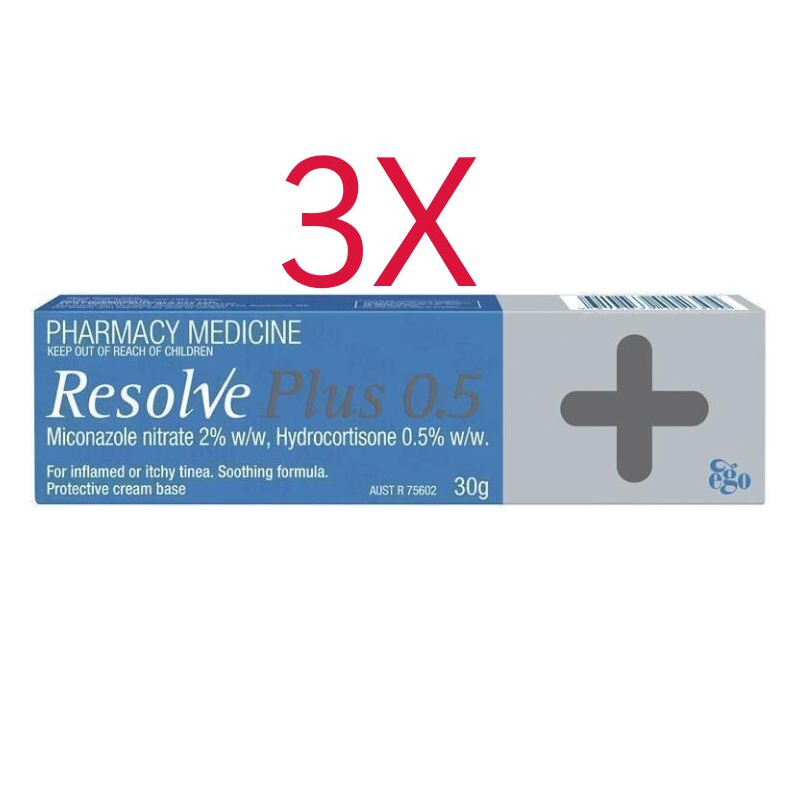 3X Ego Resolve Plus 0.5 Cream 30g