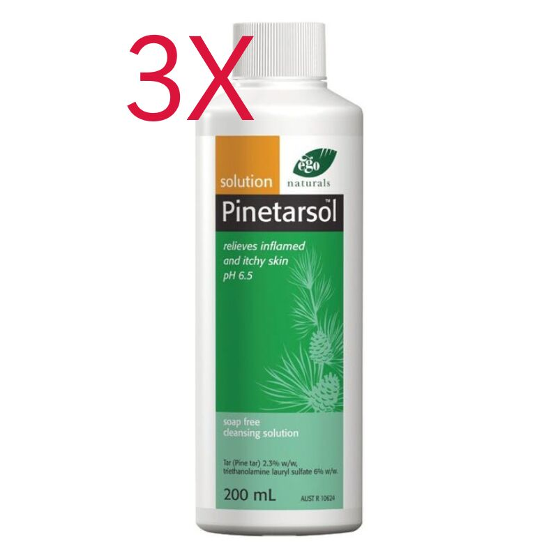 3X Ego Pinetarsol Solution 200ml