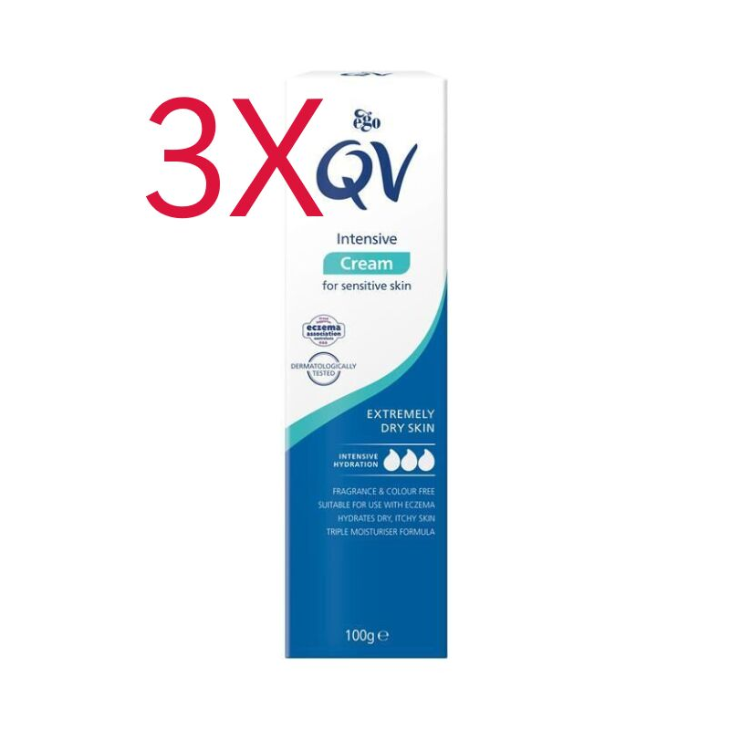 3X Ego Qv Intensive Cream 100g