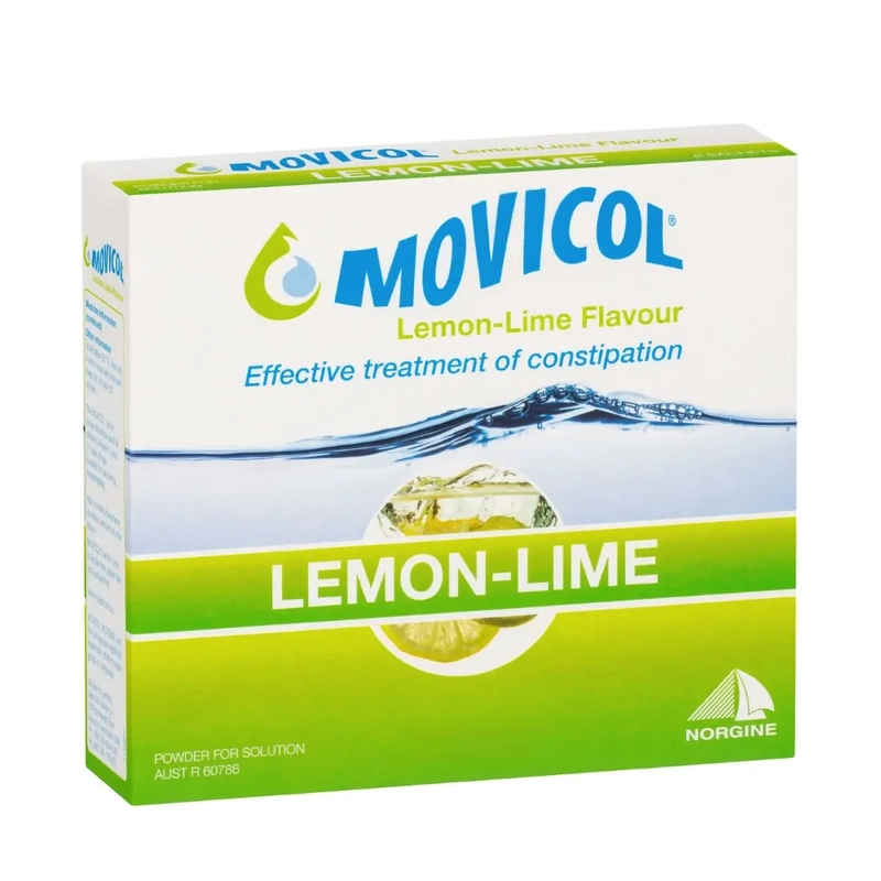 Movicol Constipation Relief Powder Lemon Lime 10 Sachets