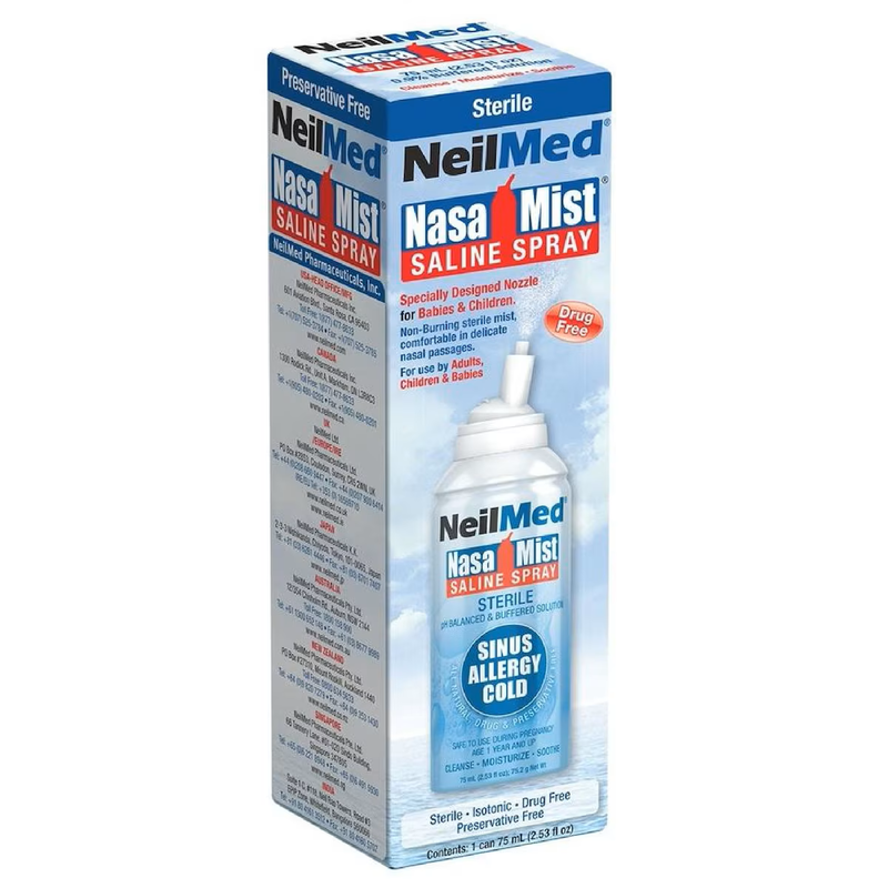 Neilmed Nasamist Saline Spray 75ml