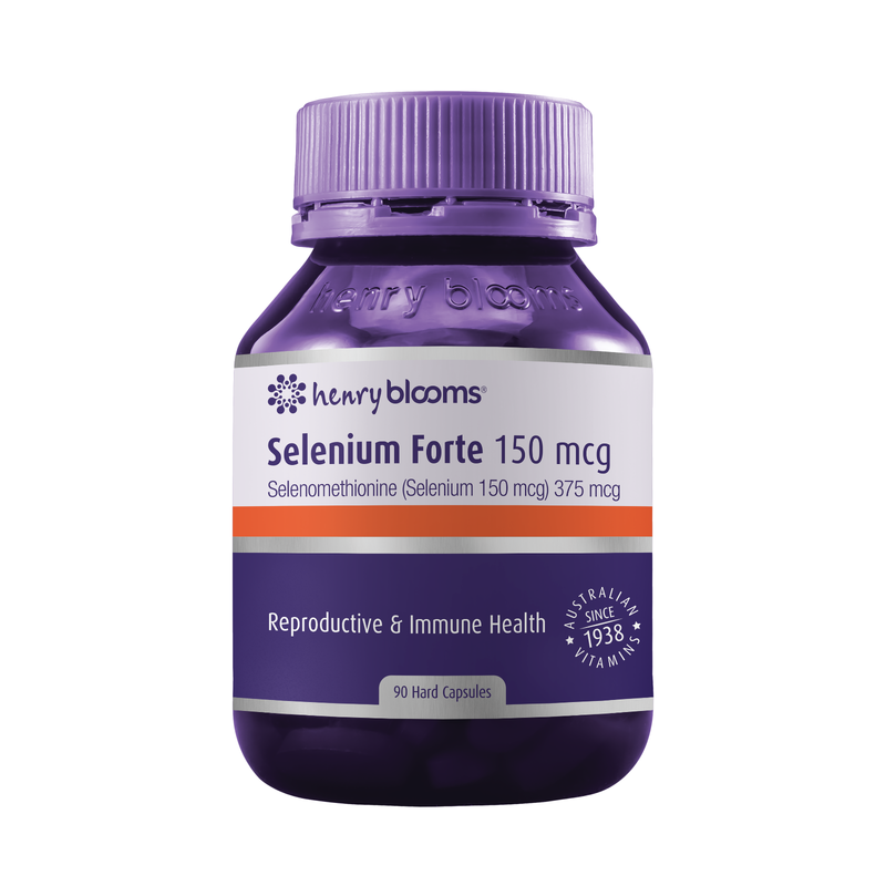 Henry Blooms Selenium Forte 150mcg 90 Capsules
