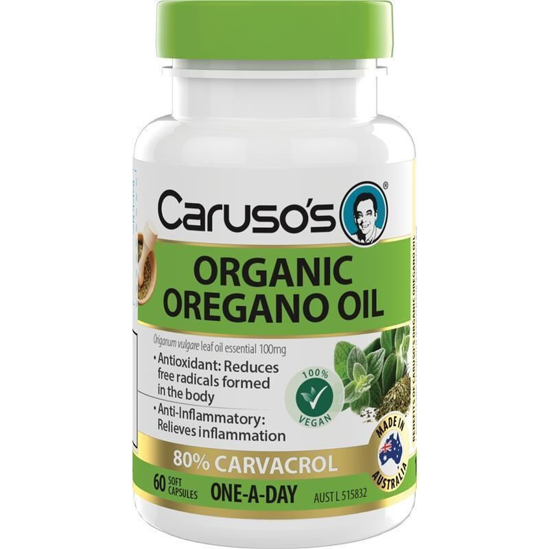 Caruso's Organic Oregano Oil 60 Capsules