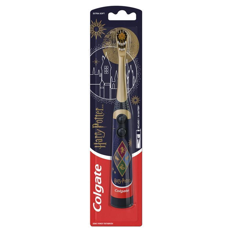 Colgate Kids Harry Potter Extra Soft Powered Toothbrush 1 Pack