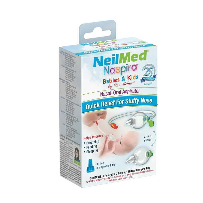 Neilmed Naspira Babies & Kids Nasal Oral Aspirator