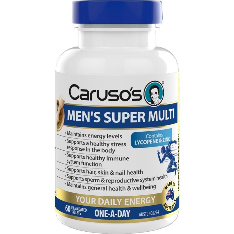 Caruso's Men's Super Multi 60 Tablets
