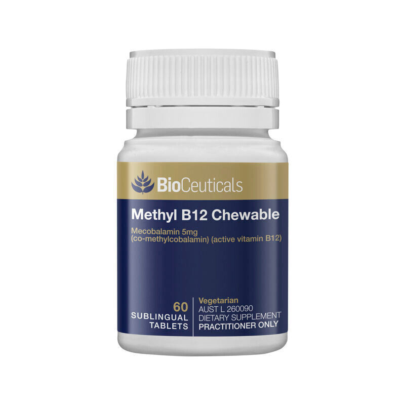 BioCeuticals Methyl B12 Chewable 60 Sublingual Tablets