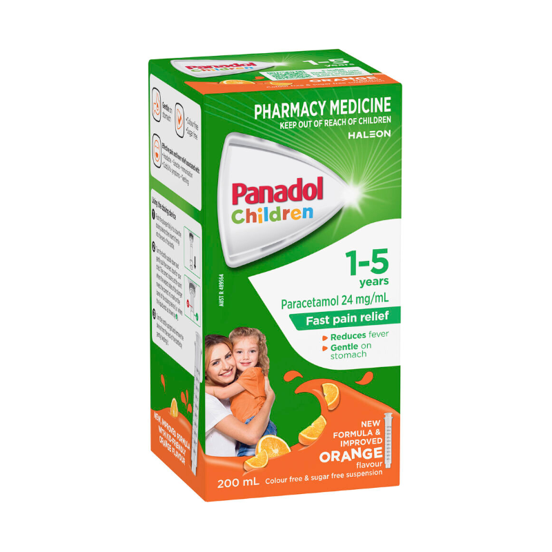 Panadol Children 1 - 5 Years Orange 200ml Suspension