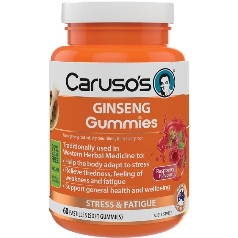 Caruso's Ginseng Gummies 60 Pastilles