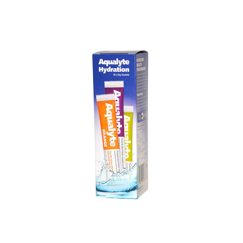 Aqualyte Hydration Mixed Flavours 10 X 25g Sachets
