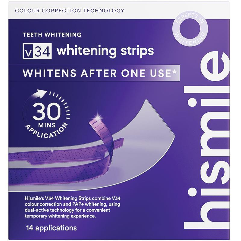 Hismile V34 Teeth Whitening Strips 14 Applications