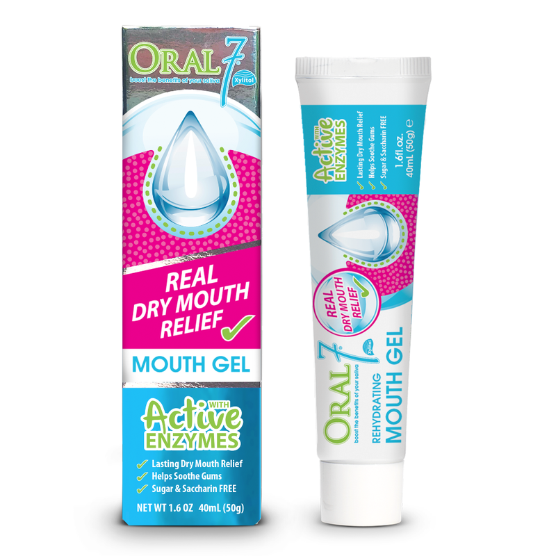 Oral 7 Mouth Gel With Active Enzymes 40ml (50g) Real Dry Mouth Relief